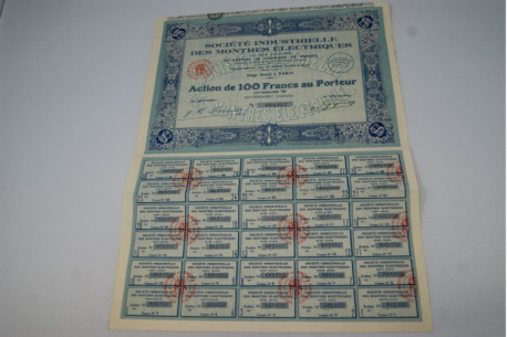 Société industrielle des montres éléctriques