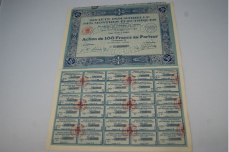 Société industrielle des montres éléctriques