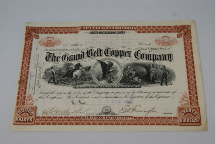 The Grand Belt Copper Company