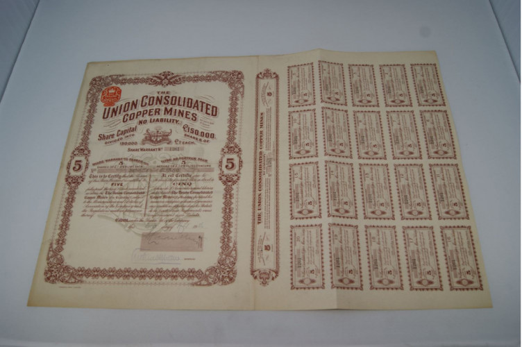The Union Consolidated Copper Mines